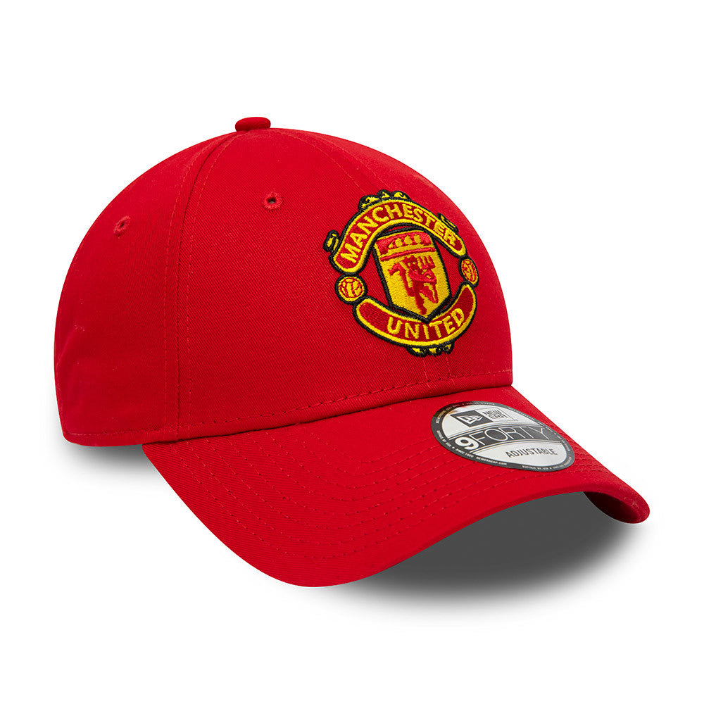 Casquette Enfant 9FORTY Core Manchester United FC écarlate NEW ERA