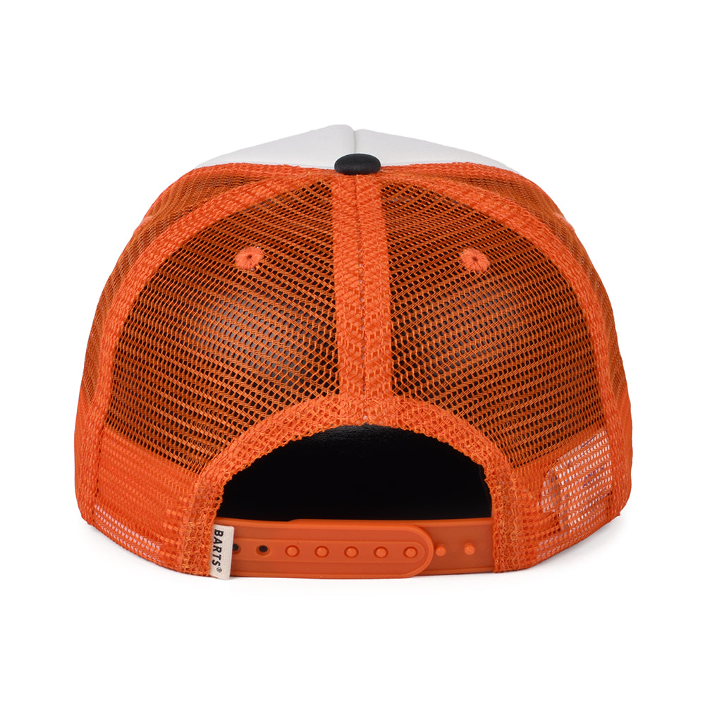 Casquette Trucker Enfant Surfie blanc-orange BARTS