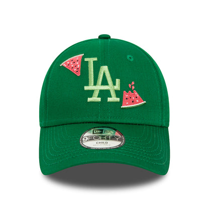 Casquette Enfant 9FORTY MLB Icon L.A. Dodgers vert NEW ERA