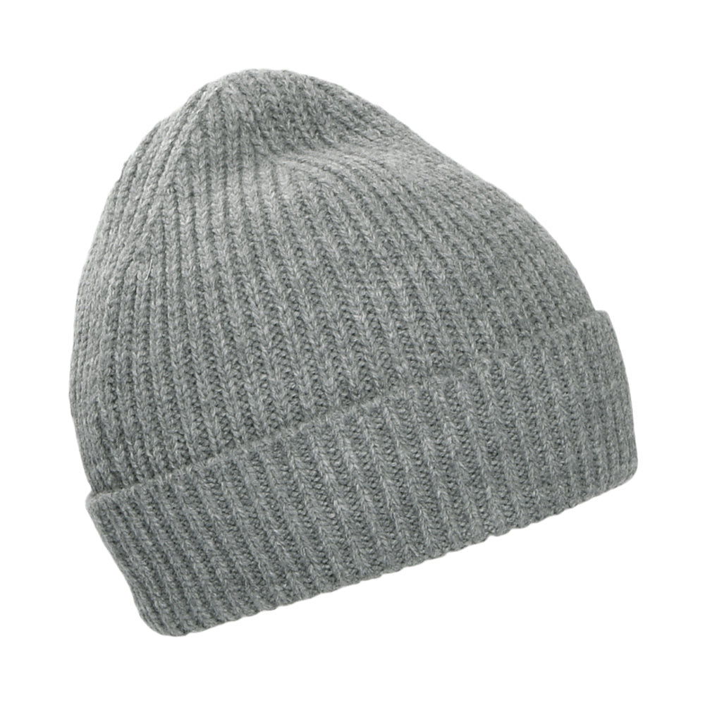 Bonnet Enfant Recyclé à Revers TNF Box Logo gris moyen THE NORTH FACE