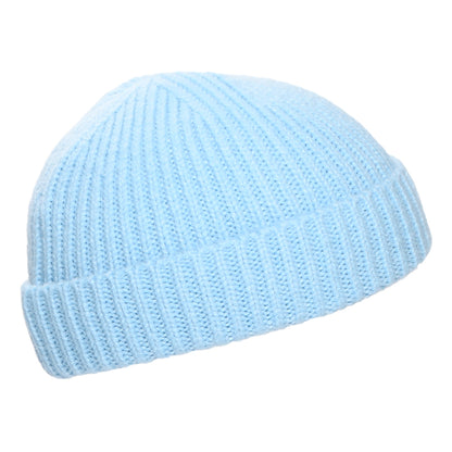 Bonnet Bébé à Revers TNF Box Logo bleu barbeau THE NORTH FACE