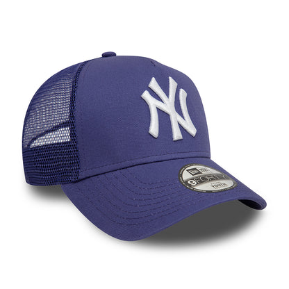 Casquette Trucker Enfant MLB League Essential A-Frame New York Yankees encre-blanc NEW ERA