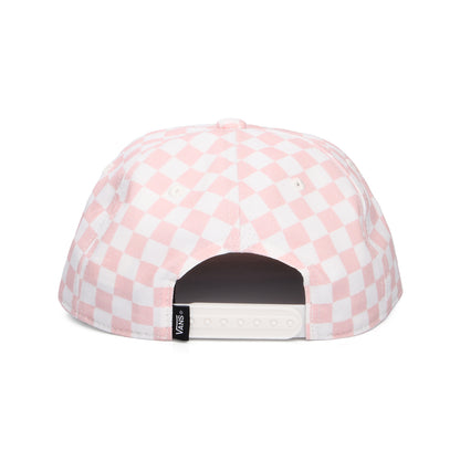 Casquette Snapback Enfant à Motif en Damier Willow rose-blanc VANS