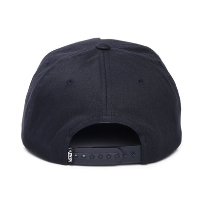 Casquette Snapback Enfant à Visière Incurvée Drop V Logo II bleu nuit VANS