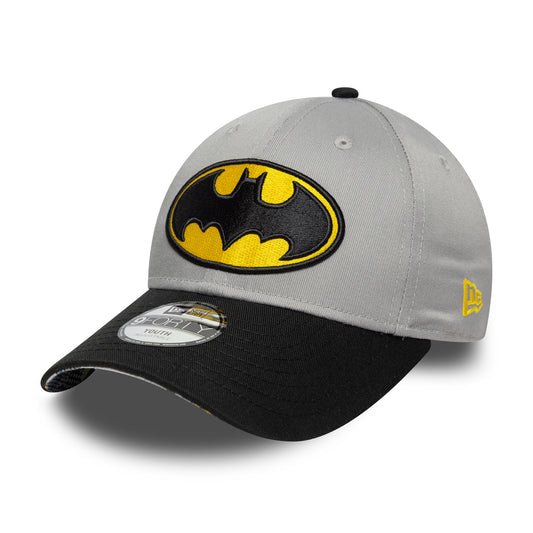 Casquette Enfant 9FORTY DC Comics Batman gris-noir NEW ERA