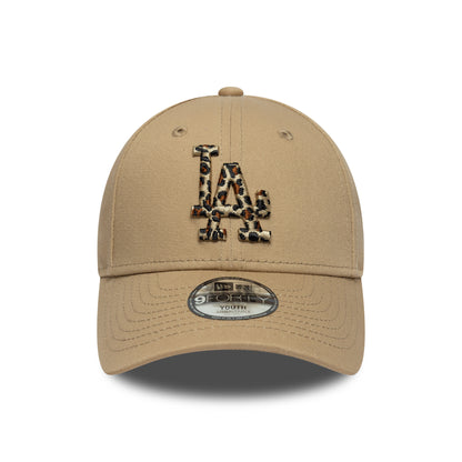 Casquette Enfant 9FORTY MLB Animal Infill L.A. Dodgers camel NEW ERA