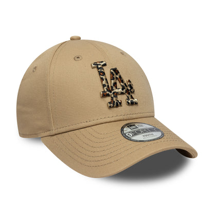 Casquette Enfant 9FORTY MLB Animal Infill L.A. Dodgers camel NEW ERA