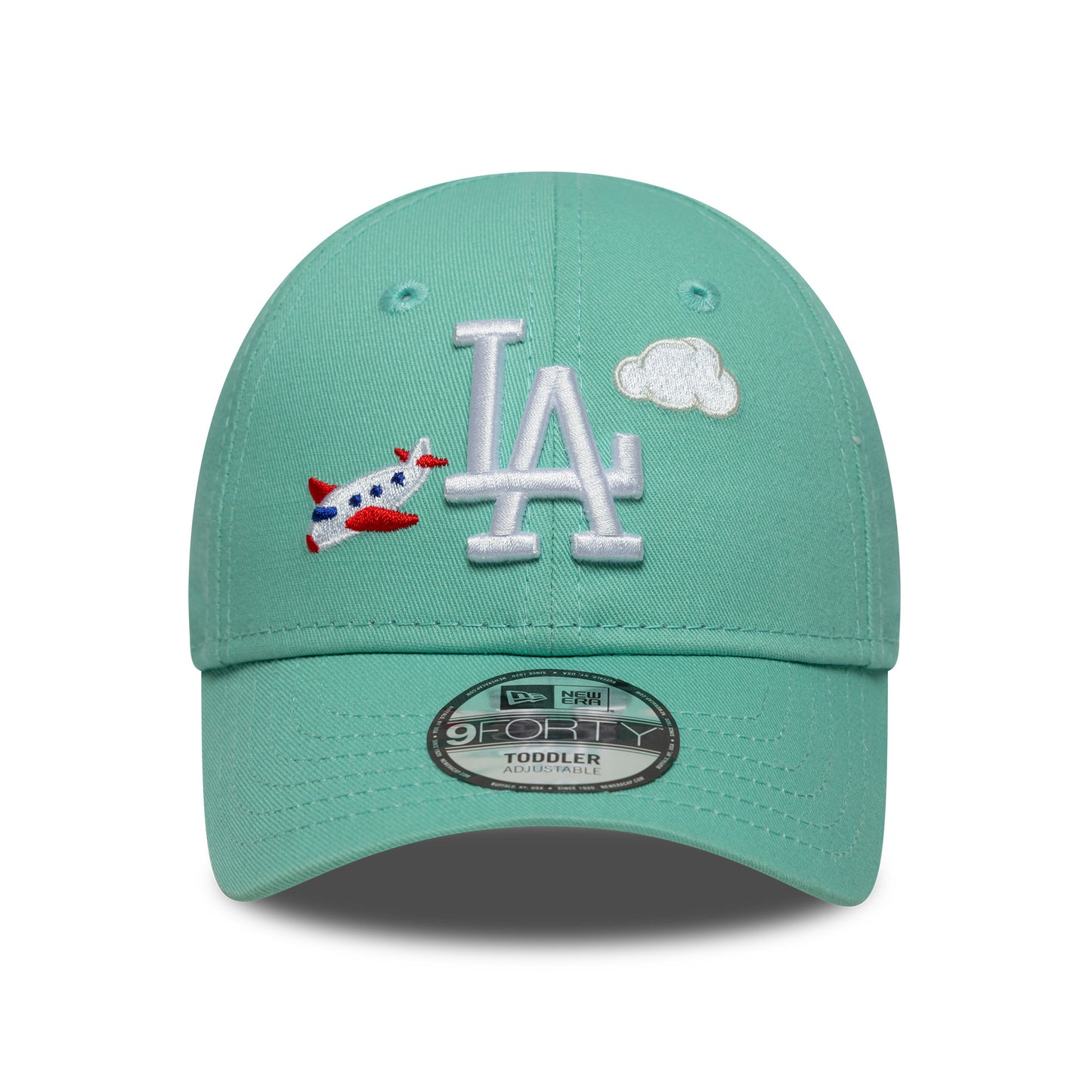Casquette Enfant 9FORTY MLB Plane Icon L.A. Dodgers aqua NEW ERA