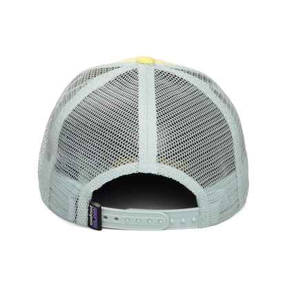Casquette Trucker Enfant en Coton Bio Boardshort Logo citron-vert aqua PATAGONIA