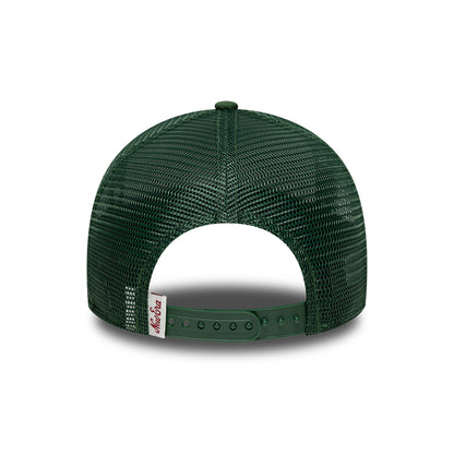 Casquette Trucker A-Frame 9FORTY Oval Patch vert foncé-vert clair NEW ERA