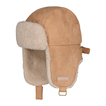 Chapka Enfant Imitation Daim Saxifray marron clair BARTS