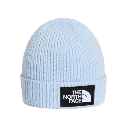 Bonnet Bébé Recyclé à Revers TNF Logo Box bleu glacé THE NORTH FACE
