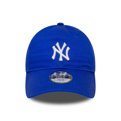 Casquette Enfant 9TWENTY MLB League Essential New York Yankees bleu profond-blanc NEW ERA