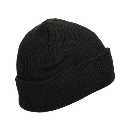Bonnet Recyclé à Revers Gordan noir CARHARTT WIP