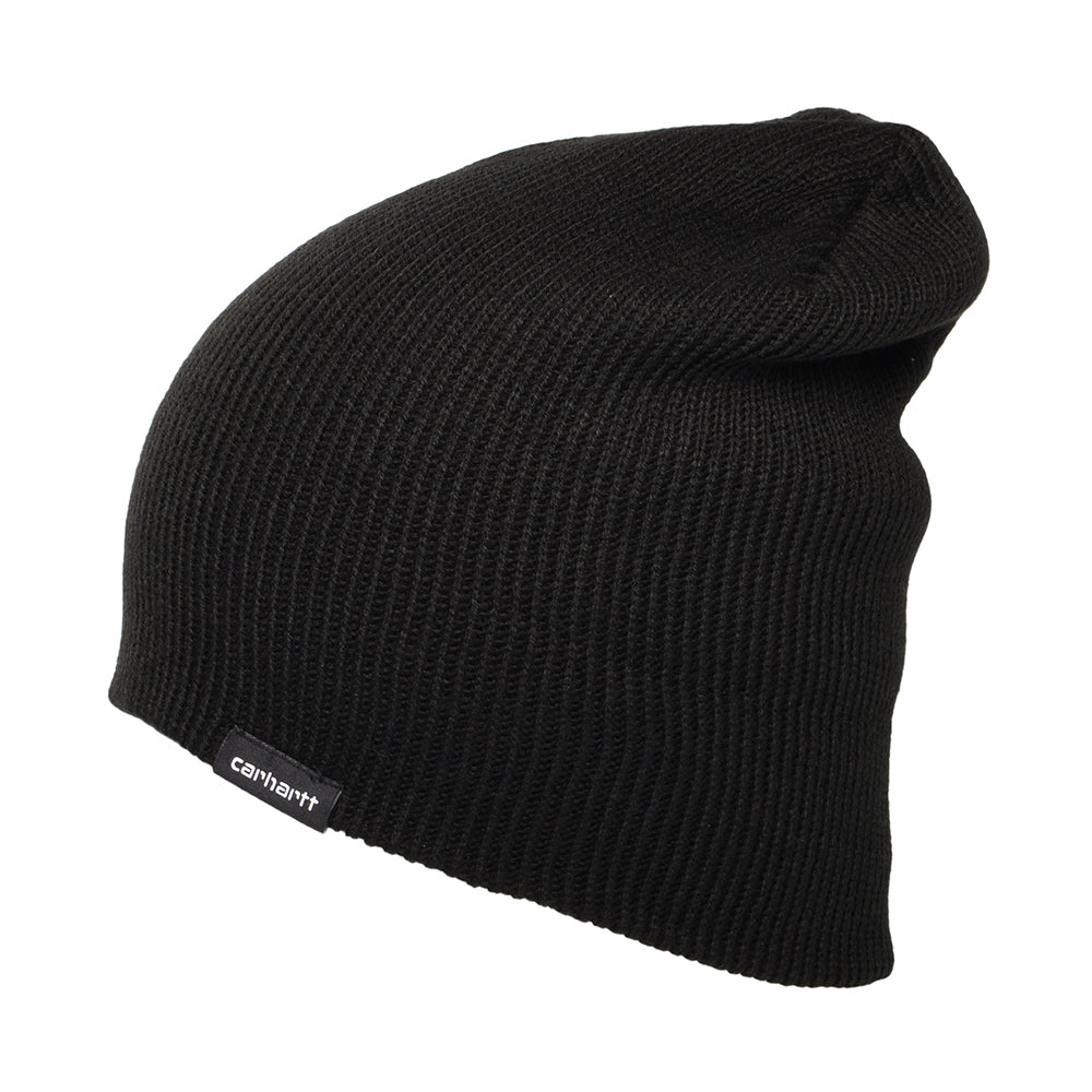 Bonnet Recyclé à Revers Gordan noir CARHARTT WIP