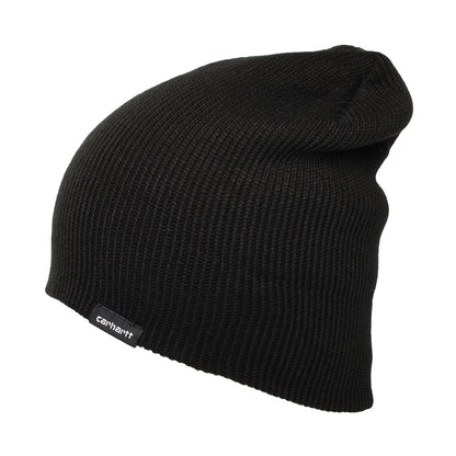 Bonnet Recyclé à Revers Gordan noir CARHARTT WIP