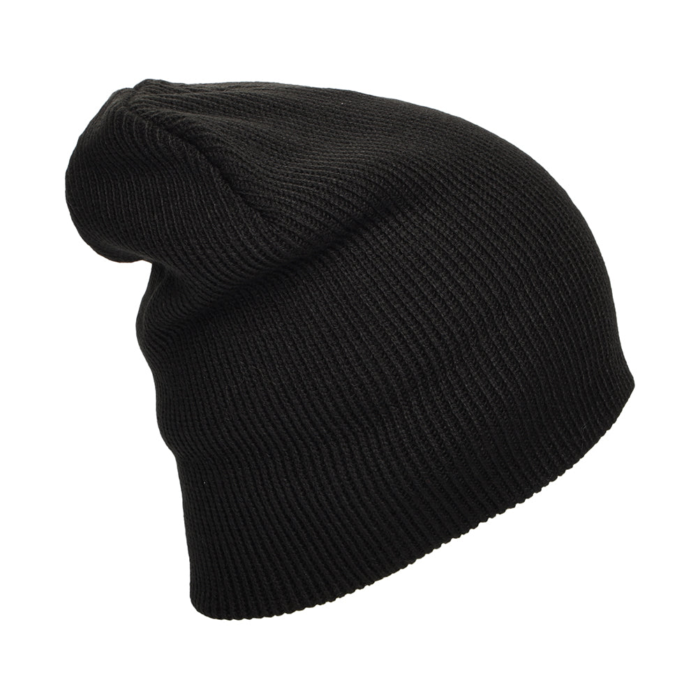 Bonnet Recyclé à Revers Gordan noir CARHARTT WIP