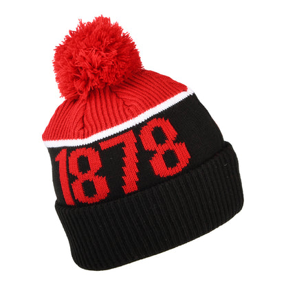 Bonnet à Pompon Sport Manchester United FC noir-écarlate NEW ERA