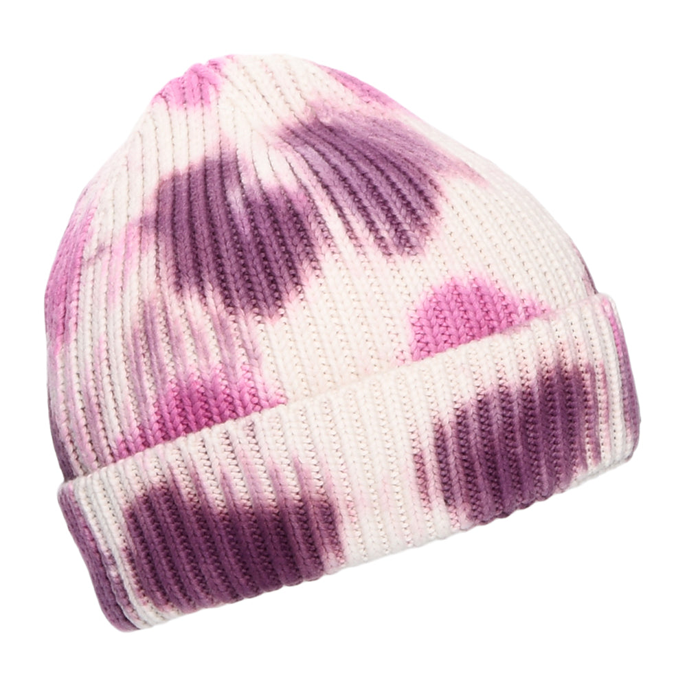 Bonnet Marin en Coton Tie Dye Logo Box vert pale-rose THE NORTH FACE