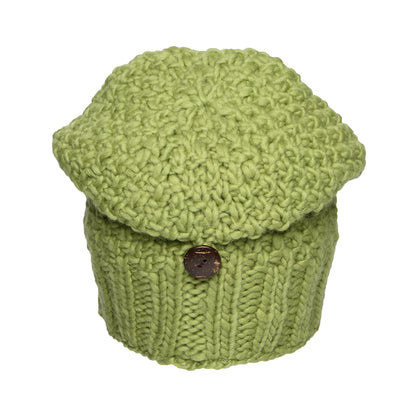 Bonnet Boutonné citron vert KUSAN