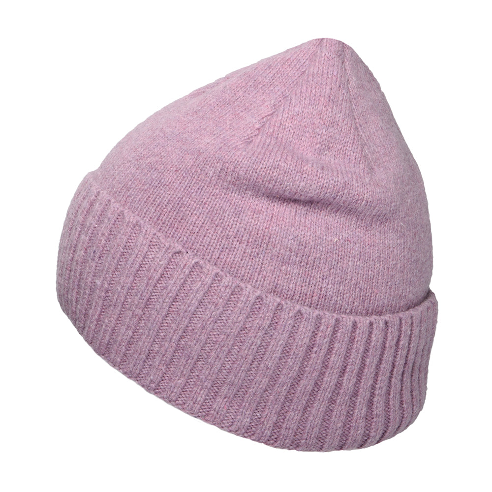 Bonnet en Laine Recyclée Brodeo mauve PATAGONIA