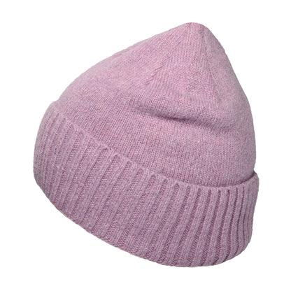 Bonnet en Laine Recyclée Brodeo mauve PATAGONIA