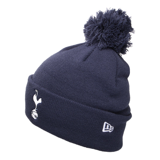 Bonnet à Pompon Essential Tottenham Hotspur FC bleu marine-blanc NEW ERA
