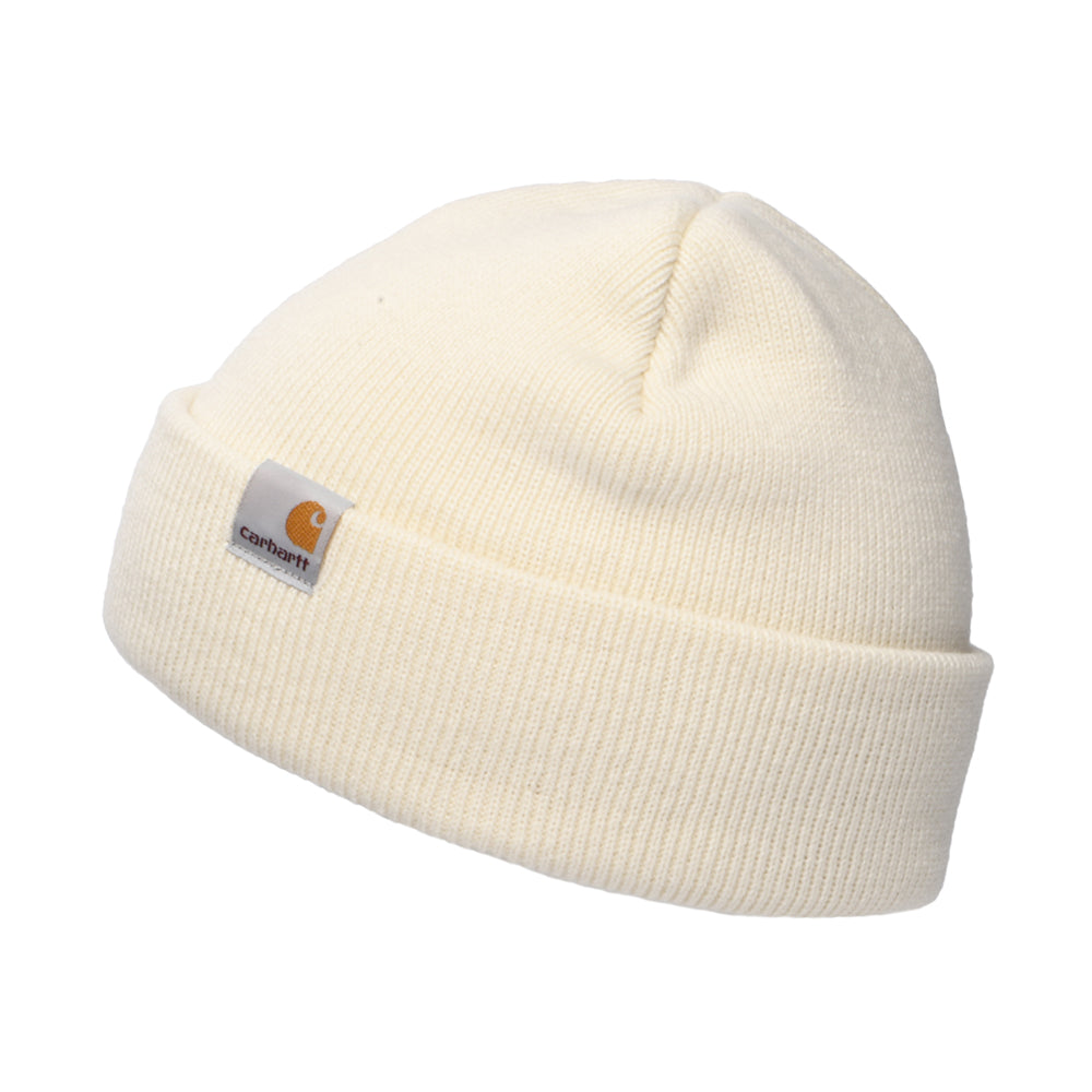 Bonnet Stratus Short Watch blanc cassé CARHARTT WIP