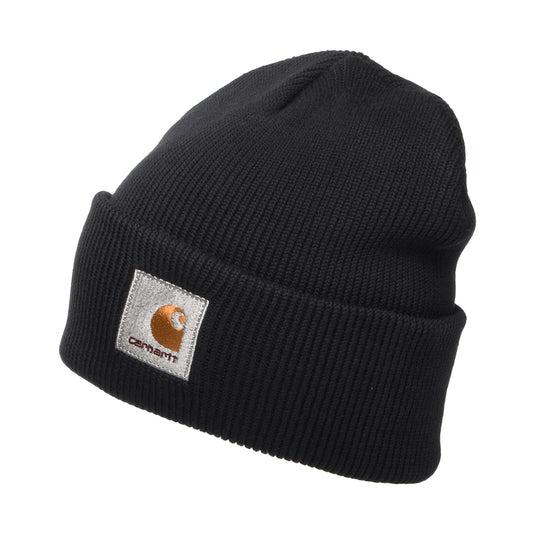 Bonnet en Coton Bio Ohio noir CARHARTT WIP