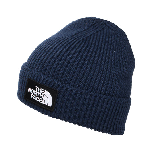 Bonnet Recyclé TNF Logo Box bleu marine THE NORTH FACE