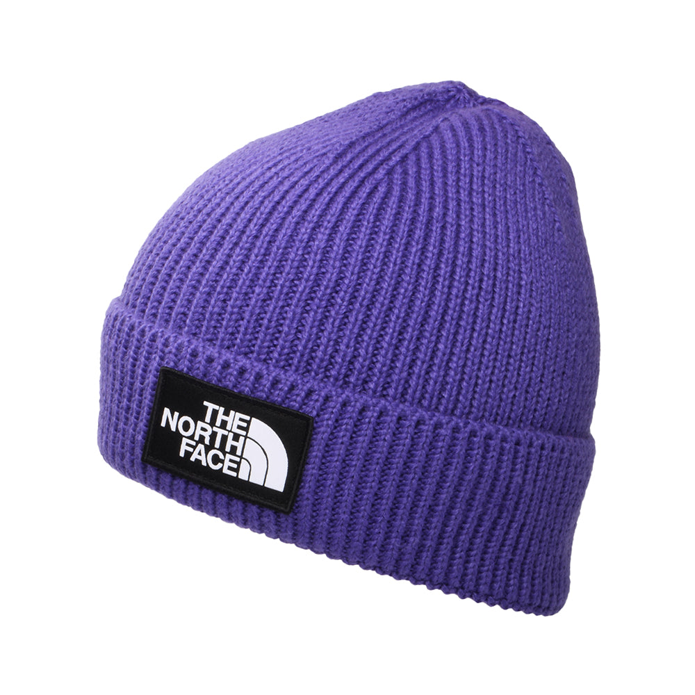 Bonnet Recyclé TNF Logo Box violet THE NORTH FACE