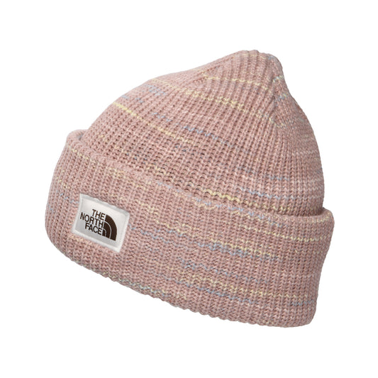 Bonnet Recyclé Maille Teinte Par Sections Salty Bae rose foncé THE NORTH FACE