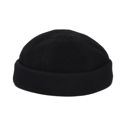 Bonnet Miki Breton en Laine et Cachemire Sparr noir STETSON