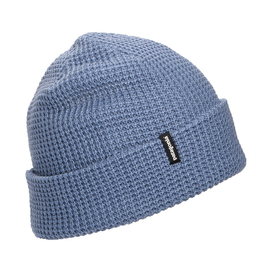Bonnet Maille Gaufrée Snowdrifter bleu PATAGONIA