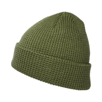 Bonnet Maille Gaufrée Snowdrifter olive PATAGONIA