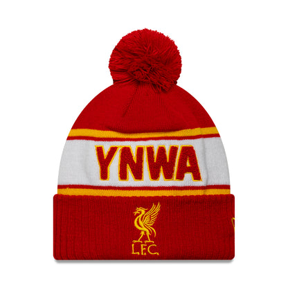 Bonnet à Pompon Sport Cuff Liverpool FC écarlate NEW ERA
