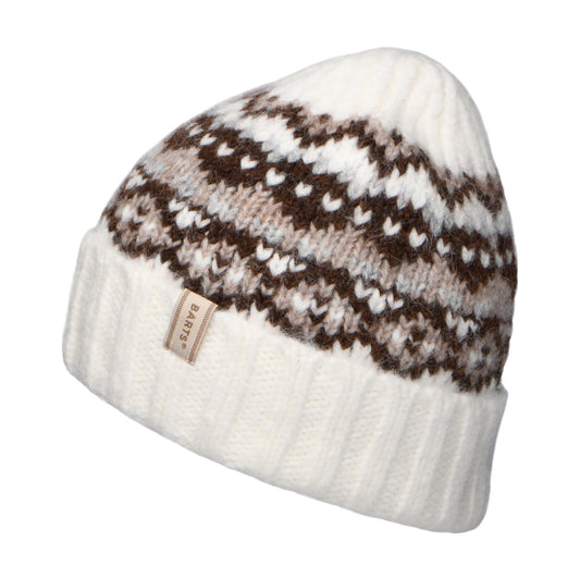 Bonnet Recyclé Eimhir crème-marron BARTS