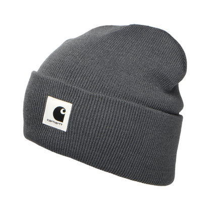 Bonnet à Revers Ashley ardoise CARHARTT WIP