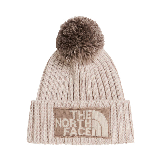 Bonnet à Pompon Recyclé Heritage Ski Tuke beige-taupe THE NORTH FACE