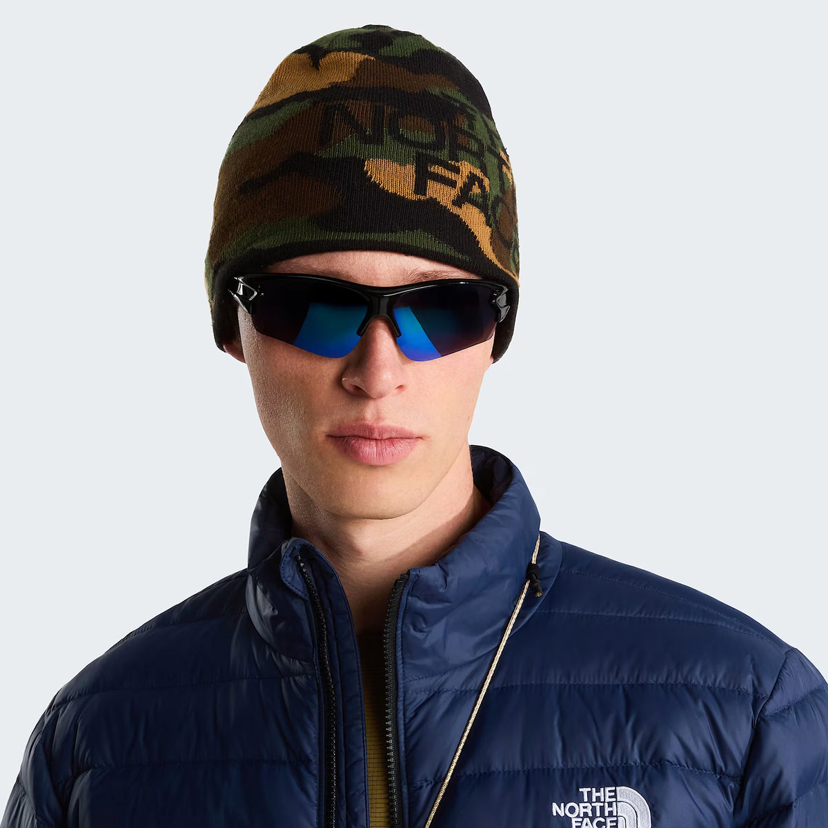 Bonnet Réversible Highline camouflage-noir THE NORTH FACE