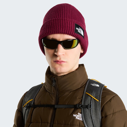 Bonnet Doublé Recyclé Salty Dog bordeaux THE NORTH FACE