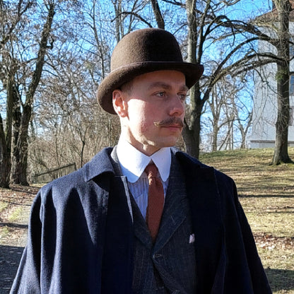 Chapeau Melon marron JAXON & JAMES - VENTE EN GROS