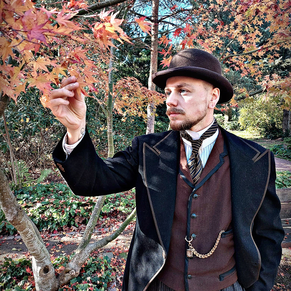 Chapeau Melon marron JAXON & JAMES - VENTE EN GROS