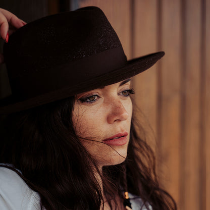 Chapeau Fedora Déformable C-Crown marron JAXON & JAMES - VENTE EN GROS