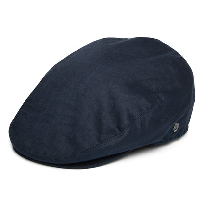 Casquette Plate en Lin bleu marine XX JAXON & JAMES - VENTE EN GROS