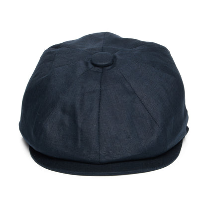 Casquette Gavroche en Lin bleu marine XX JAXON & JAMES - VENTE EN GROS