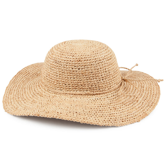 Chapeau Été en Raphia Swinger naturel SUR LA TÊTE
