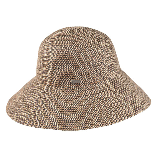 Chapeau Été Gossamer beige sable-noir BETMAR
