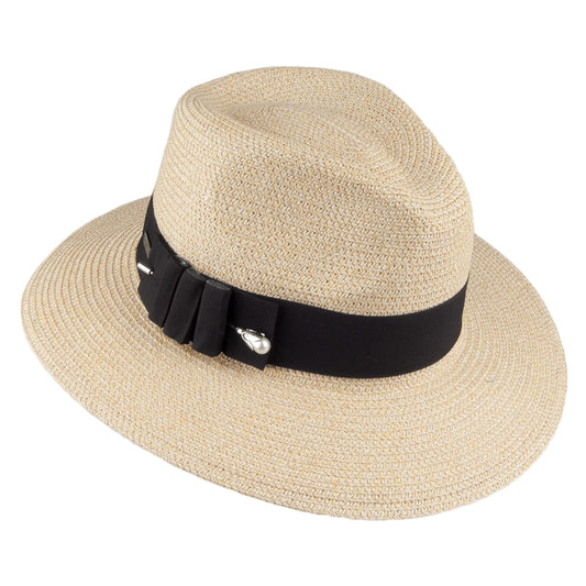 Chapeau Fedora Safari Ellery naturel BETMAR