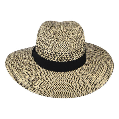 Chapeau Fedora Été Blanchet mélange de beige sable BETMAR
